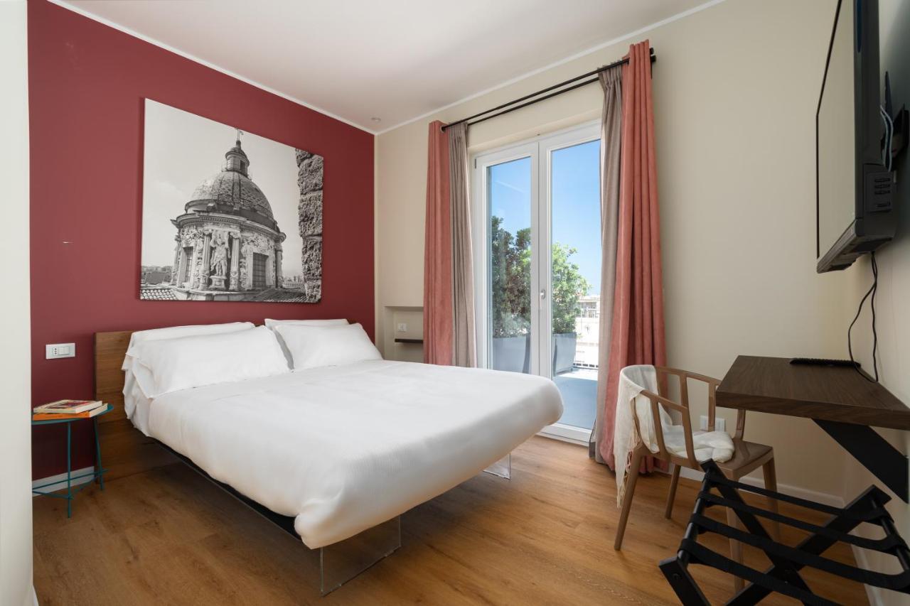 Attico 37 - Queen Room Con Terrazza Privata Palermo Ngoại thất bức ảnh