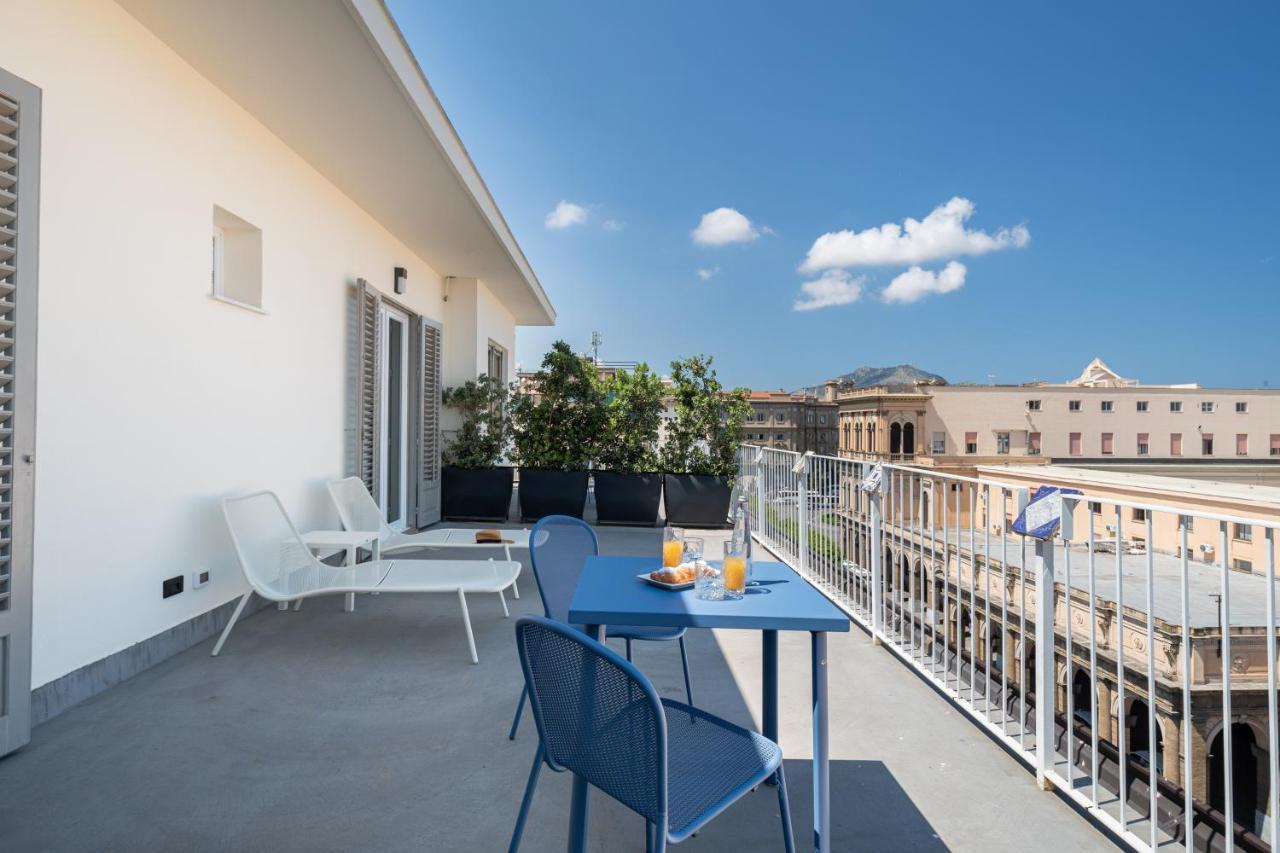 Attico 37 - Queen Room Con Terrazza Privata Palermo Ngoại thất bức ảnh
