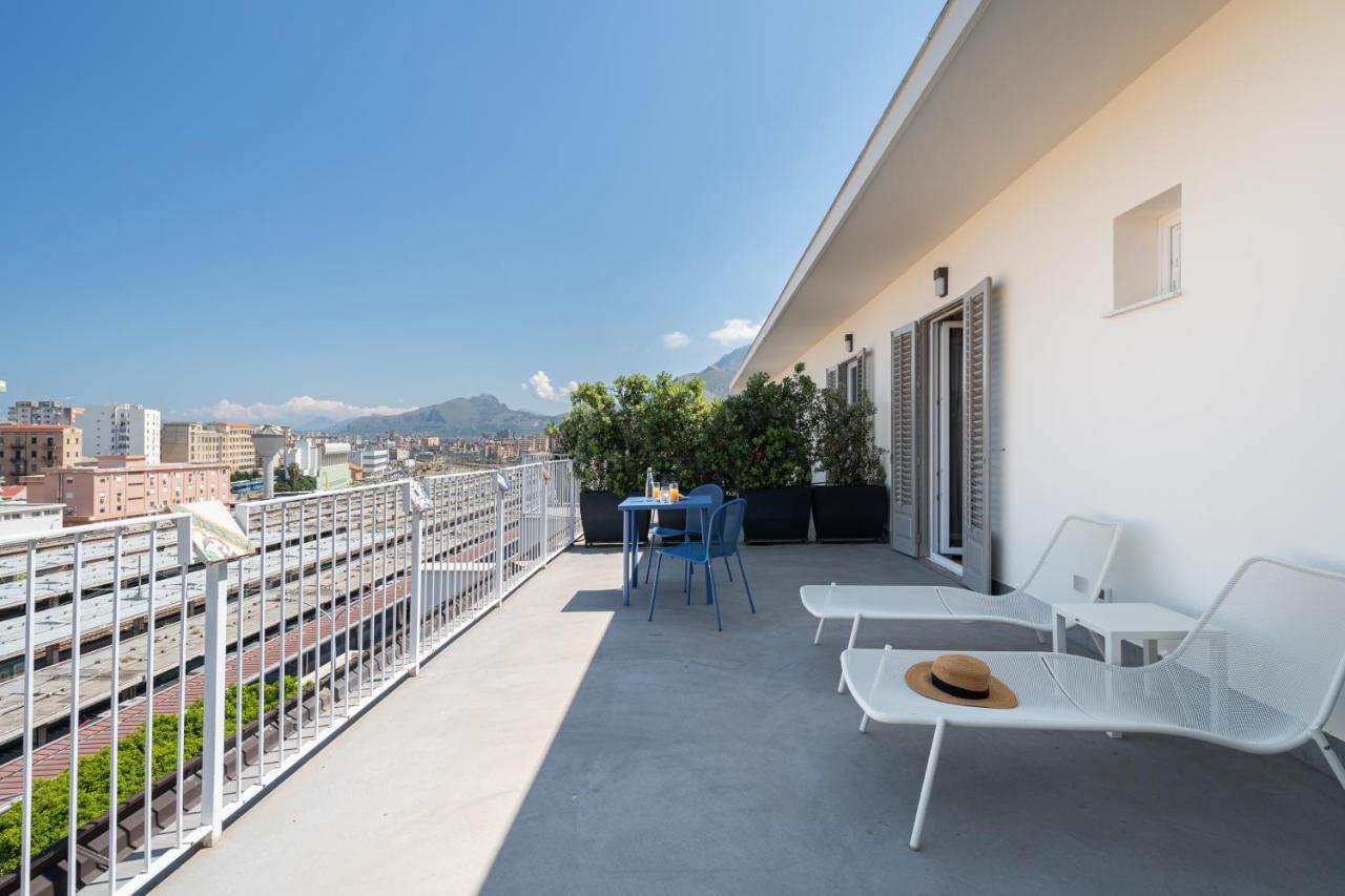 Attico 37 - Queen Room Con Terrazza Privata Palermo Ngoại thất bức ảnh