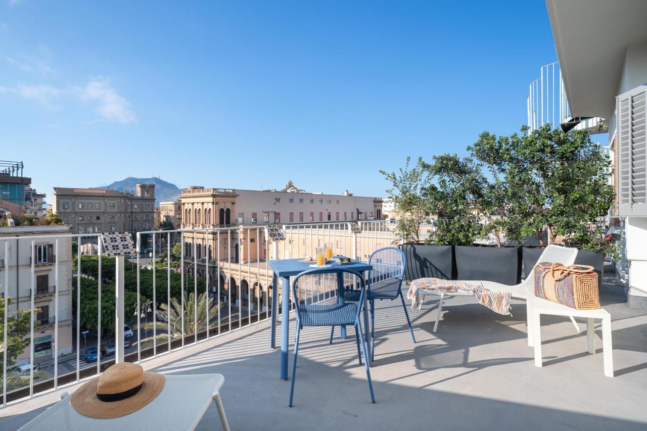 Attico 37 - Queen Room Con Terrazza Privata Palermo Ngoại thất bức ảnh